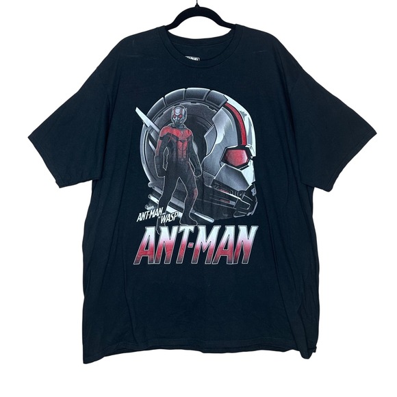 Marvel Ant-Man and The Wasp Movie T-Shirt Black Men's XXL Graphic - Picture 1 of 6